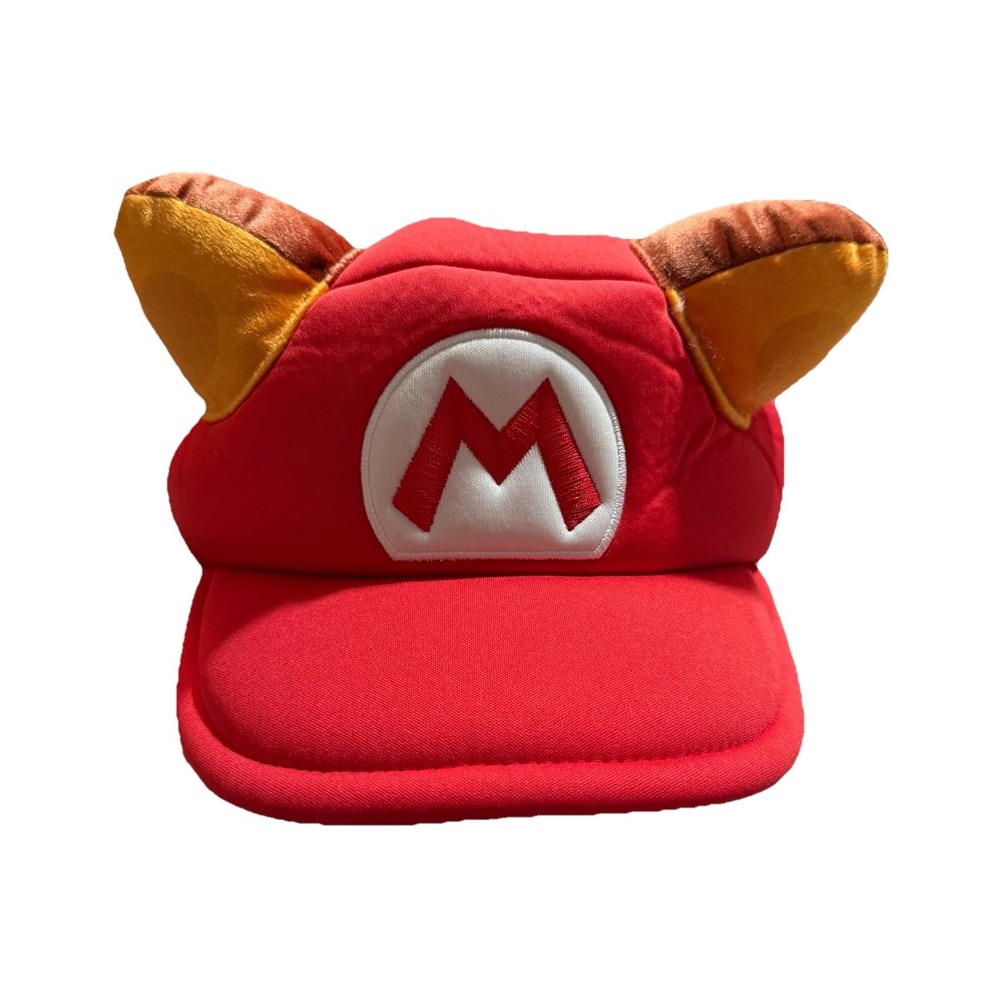 Super Mario Bros. 3 Raccoon Tanooki Mario Cosplay Hat cap adult size